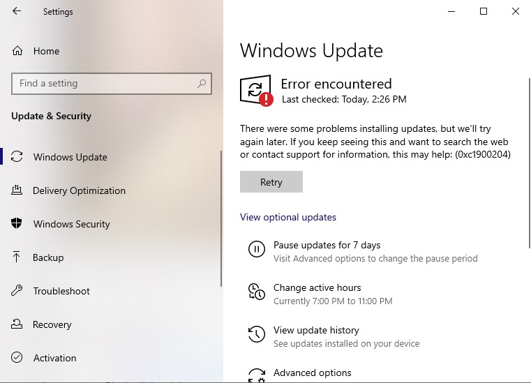 Windows 11 Update error | Microsoft Community Hub