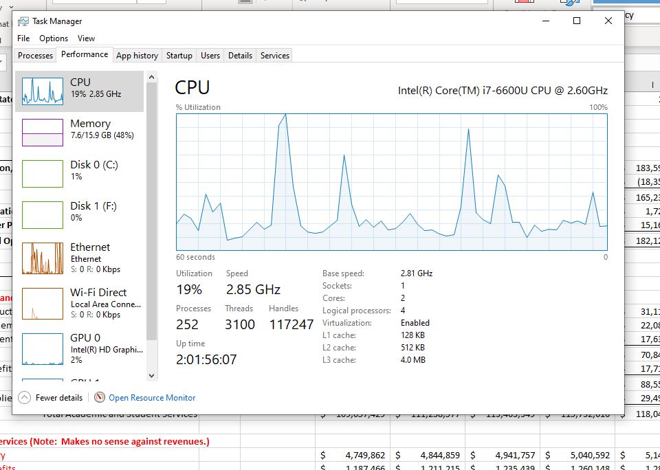 Excel Starts Running Very Slow After 15-20 Minutes Usage | Microsoft ...