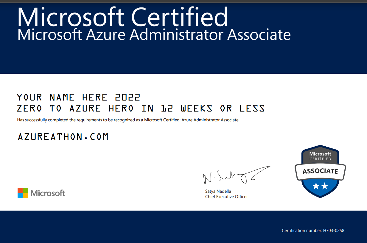Azure zero to Azureathon Microsoft Community Hub