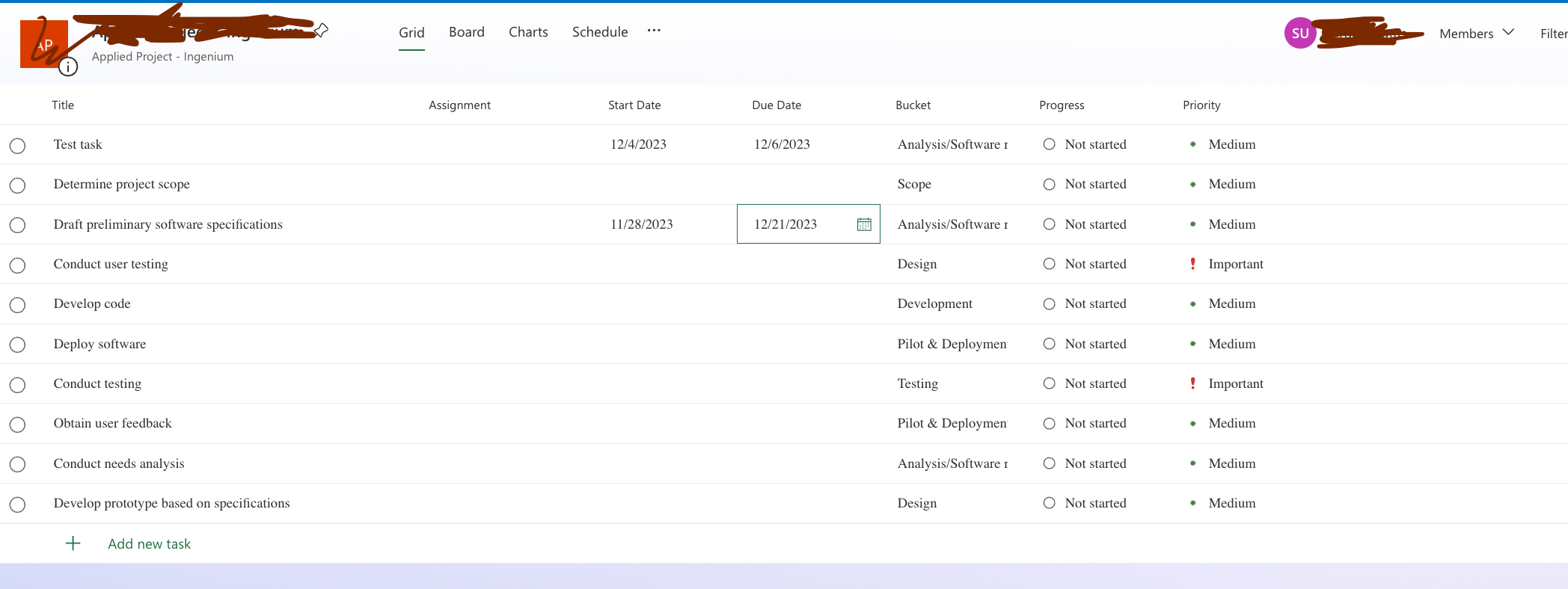 Microsoft Planner - 