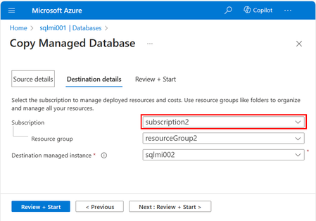 Azure SQL Managed Instance database copy and move operations can now ...