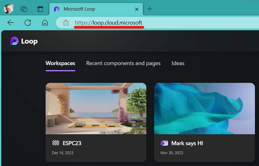 loop.cloud.microsoft is the new URL/domain for Microsoft Loop in Microsoft 365, updating loop.microsoft.com.
