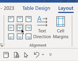 Misalignment inside a cell | Microsoft Community Hub