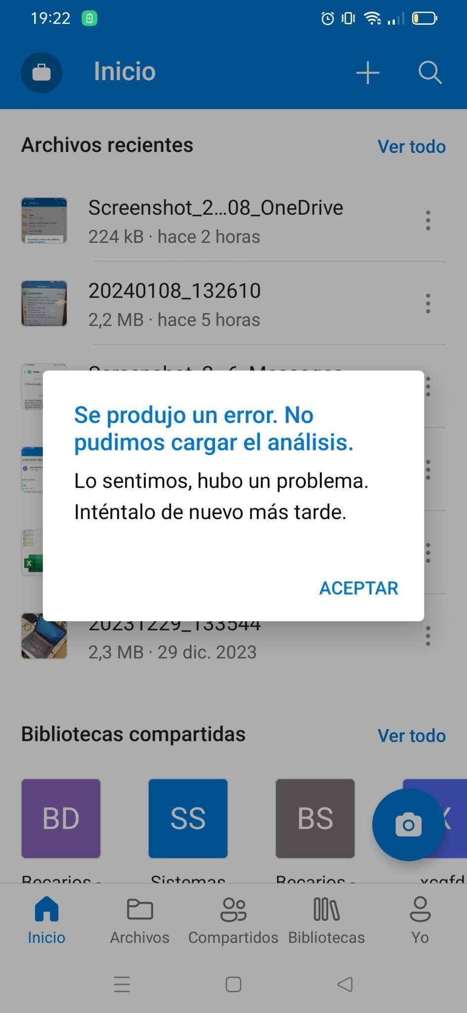 OneDrive on Android Crashed when try to upload a photo | Microsoft ...