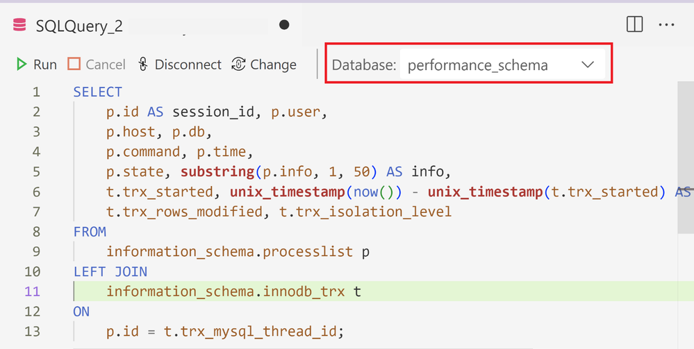 Run your queries in Azure data studio