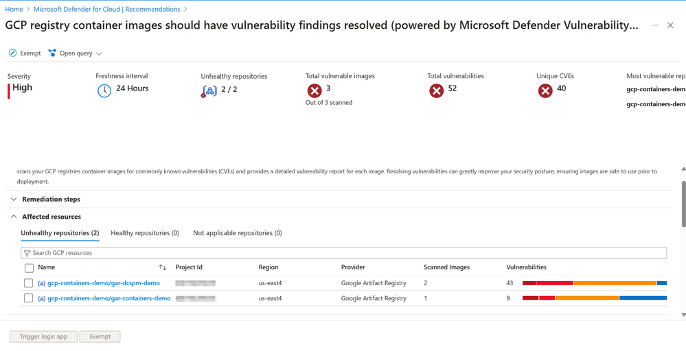 Discover vulnerable images in Google Artifact Registry and Google Container Registry
