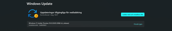 This is how my error message looks