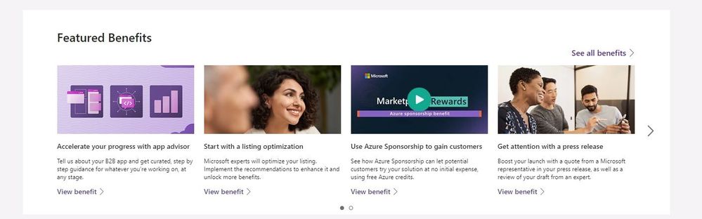 A view of the Featured Benefits section.jpg