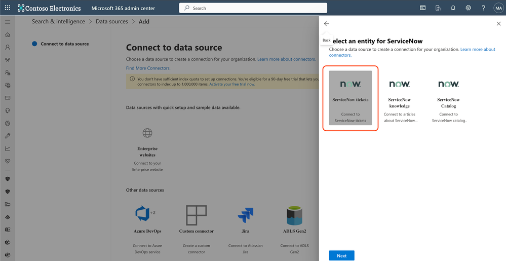 ServiceNow Connectors