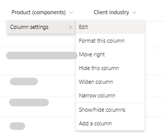 Edit a column in a Sharepoint list | Microsoft Community Hub
