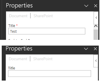 SharePoint library Title field disconnect from Word default Title field ...