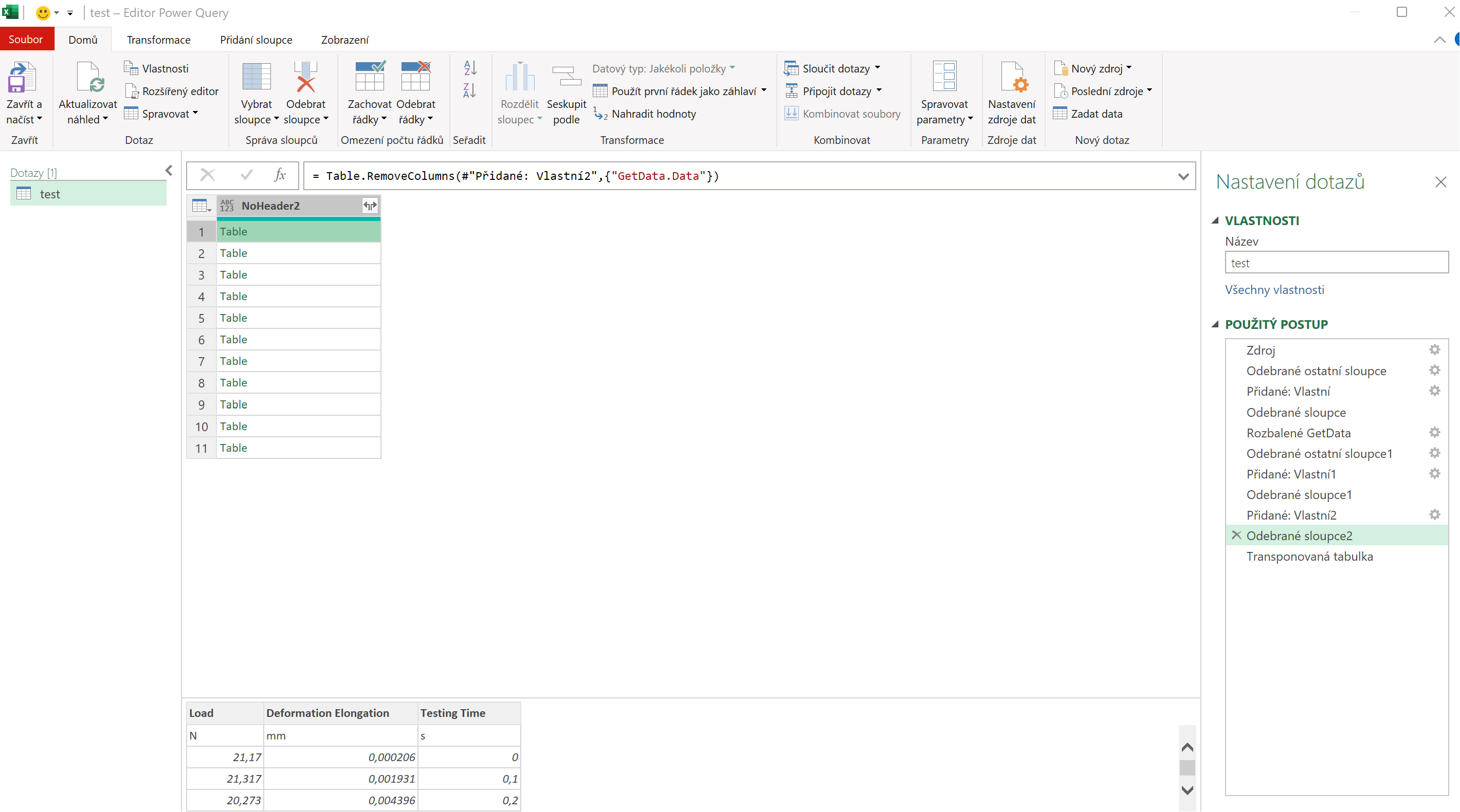 Power Query: extract data from tables into multiple columns | Microsoft ...