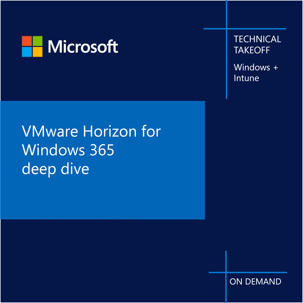 Demos for VMware customers using Windows 365 | Windows 365 discussion