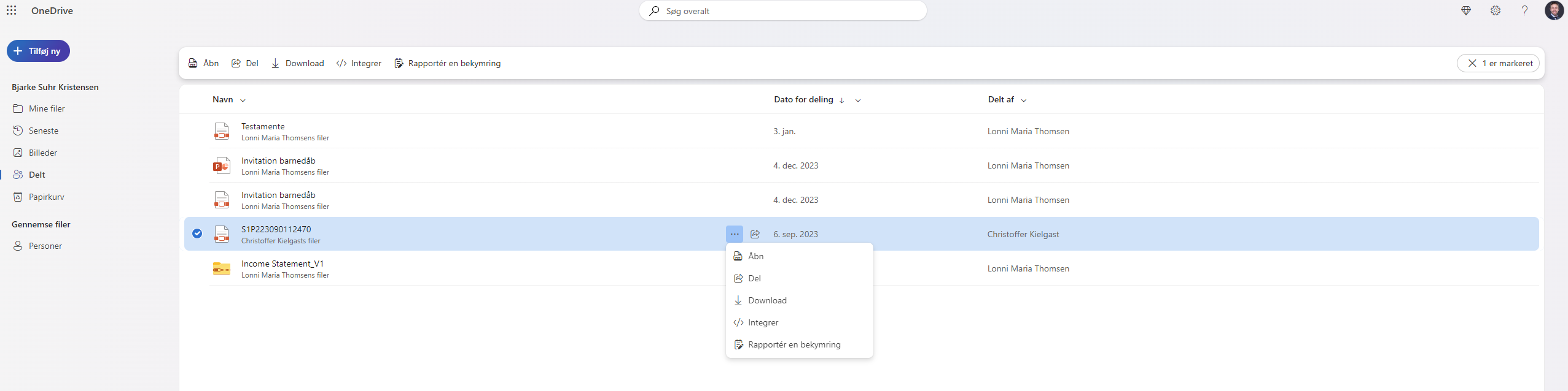 Remove files shared with me | Microsoft Community Hub