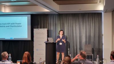 MVP Leila Etaati speaking at Difinity