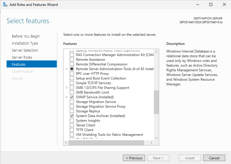on windows server 2025