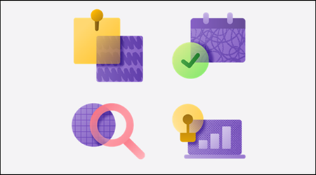 Alt text: Thumbnail consisting of four colorful spotlight illustrations.