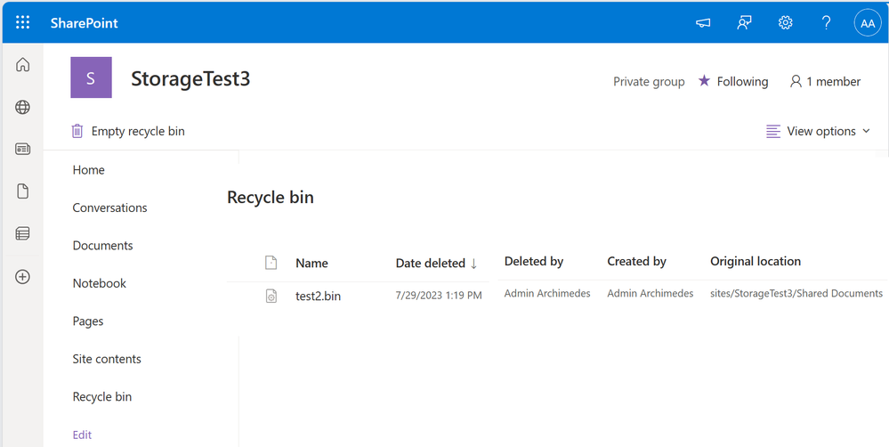 Recycle Bin