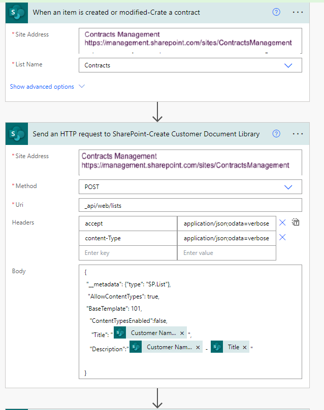 Power Automate flow can skip creating the document library | Microsoft ...