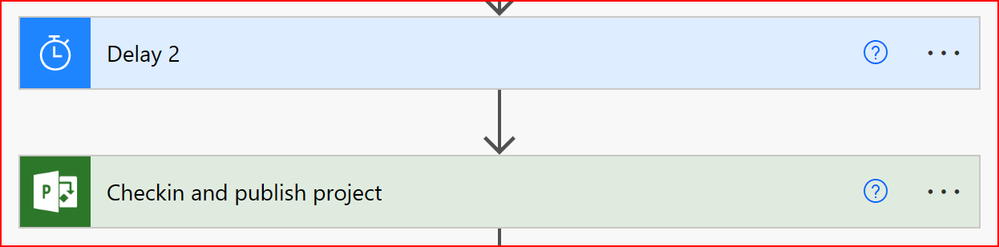Final Delay and Check-in and publish steps