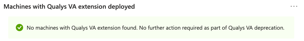 Machines with Qualys VA extension deployed