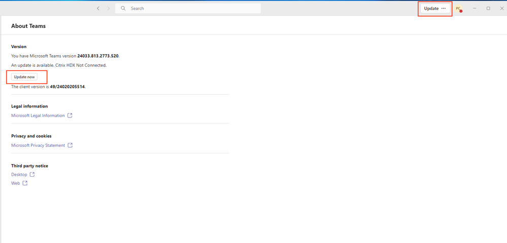 New Teams VDI Update.png