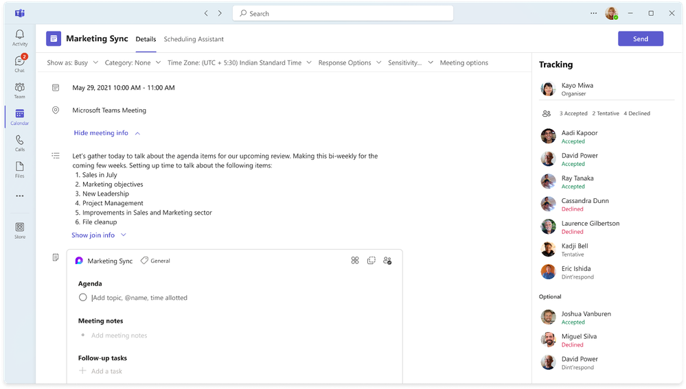 Create collaborative notes before and after a meeting.png