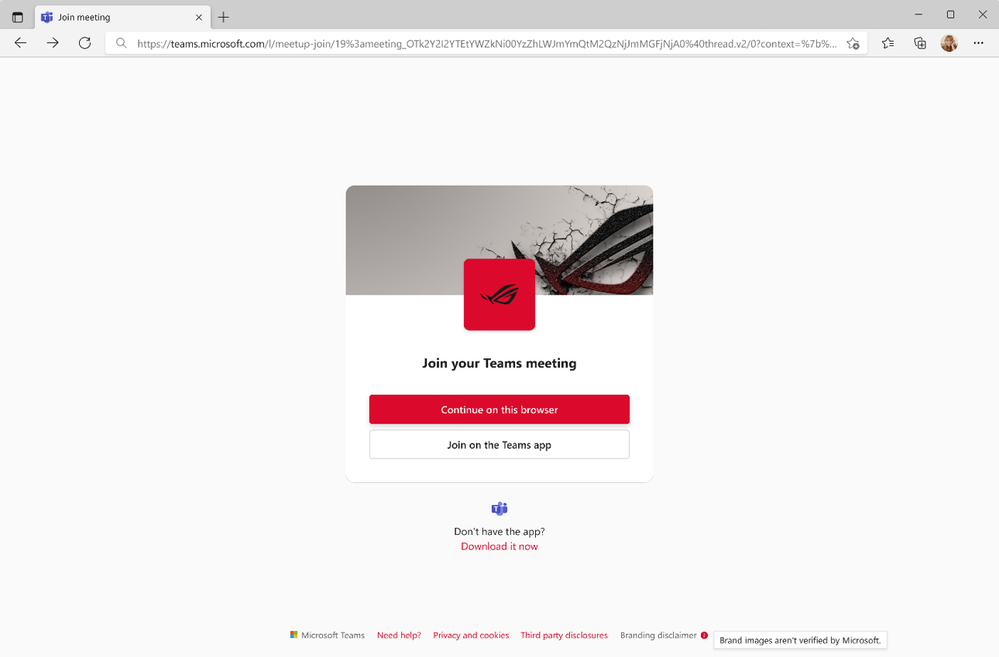 Branded meeting join launch page.png