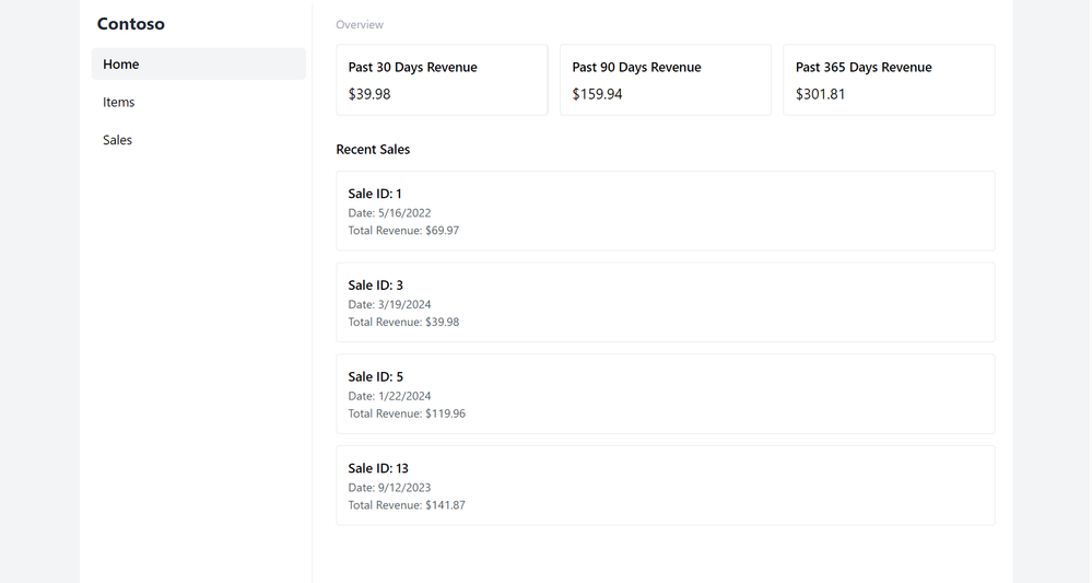 Full-stack Azure Static Web Apps application