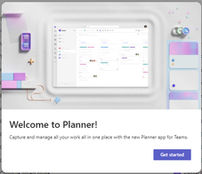 Welcome to Planner screen