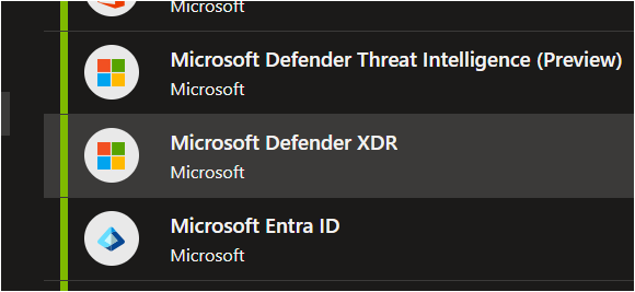 microsoft defender xdr data connector