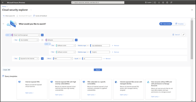 Defender for Cloud  security explorer