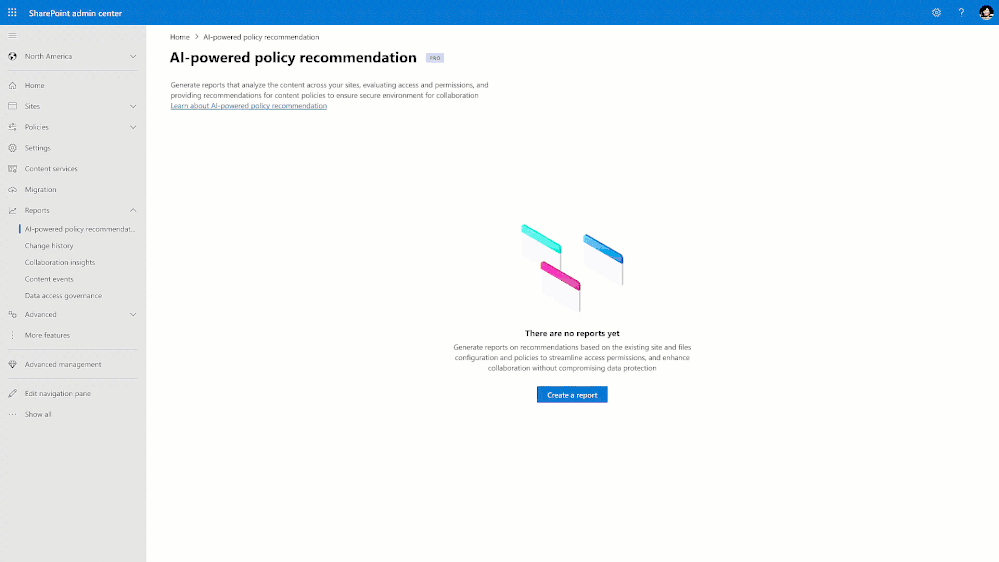 AI driven content policy recommendation.gif