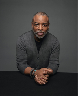 Figure 1: LeVar Burton- pop culture icon, content creator, and literacy advocate