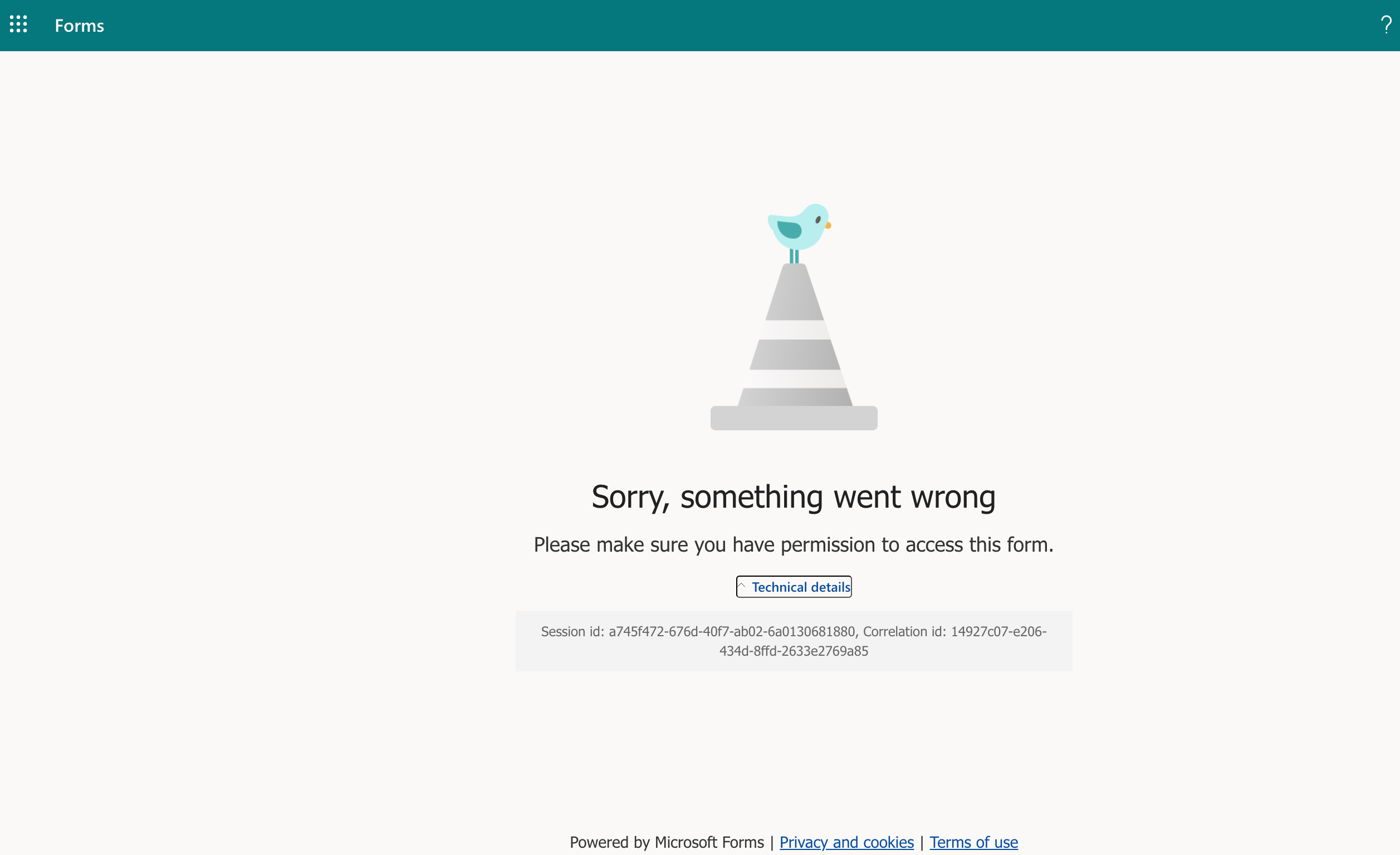 Lost access to form and responses | Microsoft Community Hub