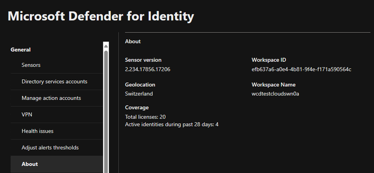 Image 5: Defender for Identity Geolocation information