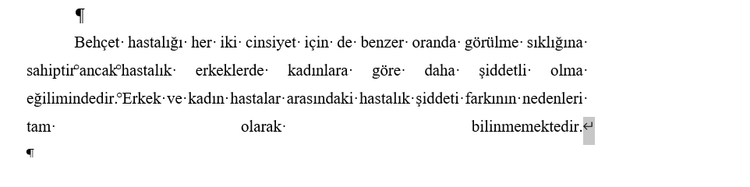 microsoft word justify last line