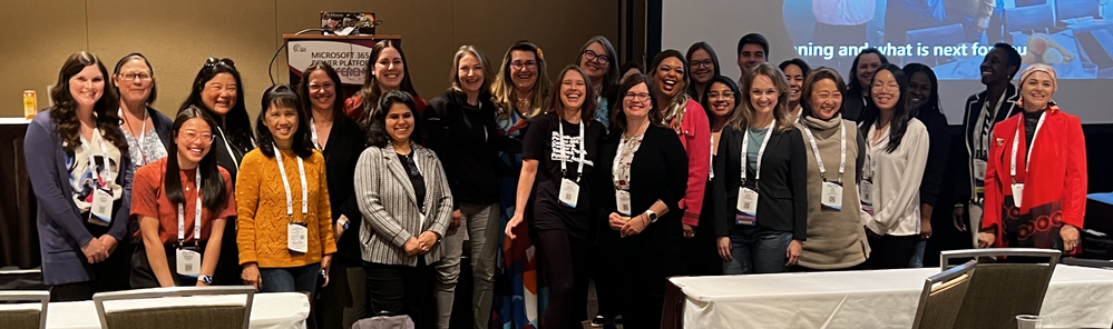 The “Discussion Bytes: Diversity & Inclusion Lunch – Women and Allies” gathering with co-hosts and attendees.