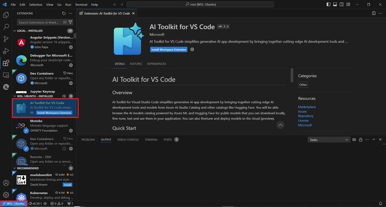 Visual Studio Code AI Toolkit: How to Run LLMs locally