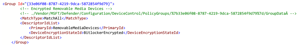 Figure 1: Encryption state device control