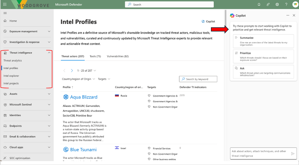 New Blog | Copilot for Security TI Embedded Experience in Defender XDR ...