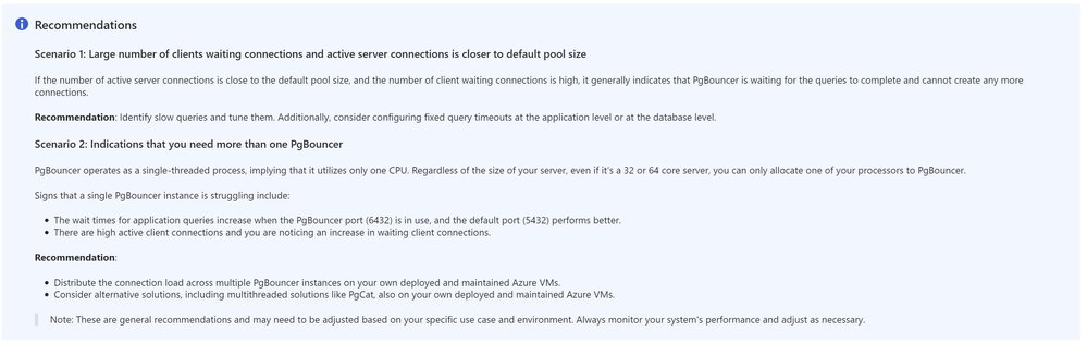 PgBouncer recommendations