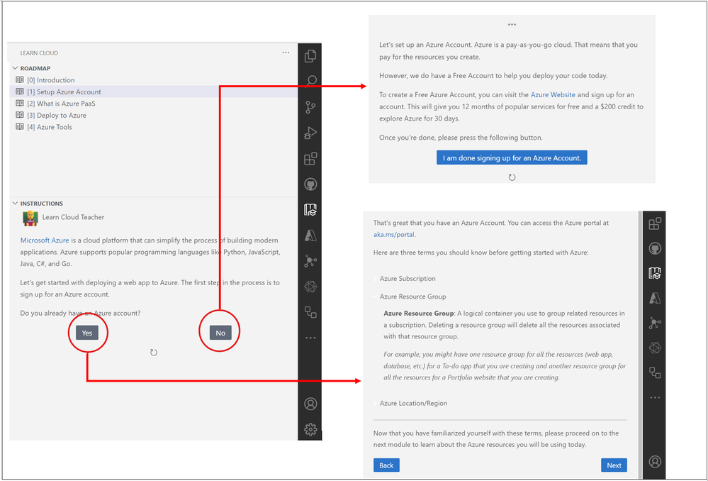 Set up an Azure account
