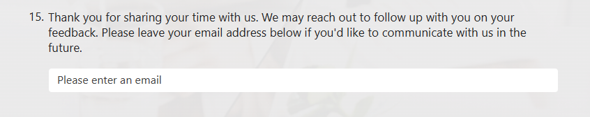 Default text to remind right format