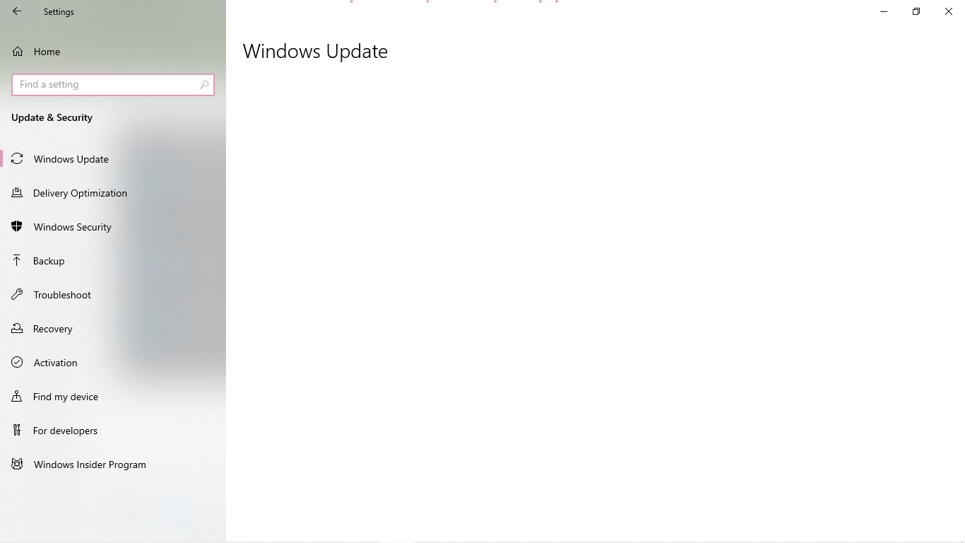 Windows Update Problem | Microsoft Community Hub