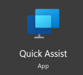 New Quick Assist app icon