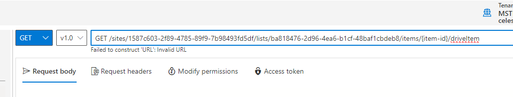 how to get sharepoint file download link with graph api | Microsoft ...