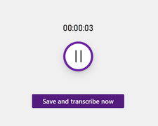 Transcribe and Ink experience in OneNote on Windows