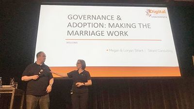 Megan and Loryan Strant