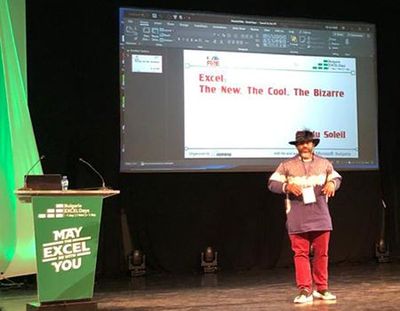 Oz du Soleil presenting at Excel Days